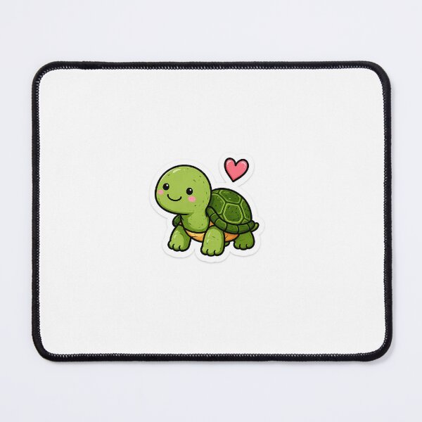 Item preview, Cute Kawaii Turtle Sticker | Adorable Tortoise designed and sold by Ricomin.