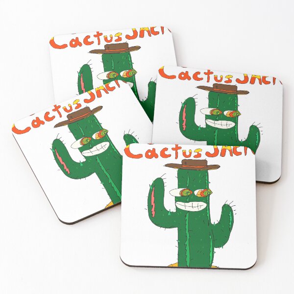 Item preview, Ole Cactus Jack | Skateboarding Cactus Character designed and sold by D O V E   S H O P.