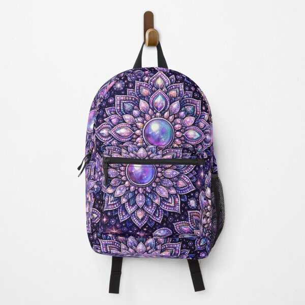 Item preview, purple lavender Gemstone Mandala Pattern Series  designed and sold by ElexisND.