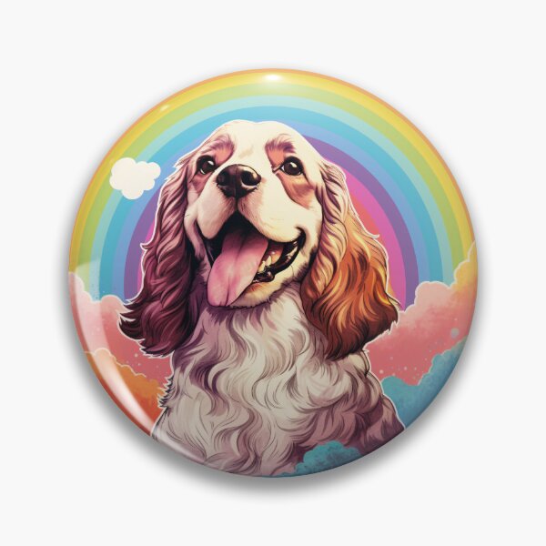 Item preview, Funny Clumber Spaniel Colorful Rainbow Cute Mom Dad Kids designed and sold by rafaeltto.
