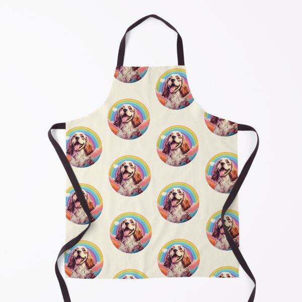 Item preview, Funny Clumber Spaniel Colorful Rainbow Cute Mom Dad Kids designed and sold by rafaeltto.