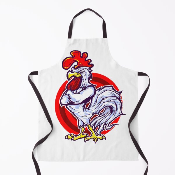 Item preview, Angry Muscular Rooster Mascot Vector Illustration designed and sold by BrewChef.