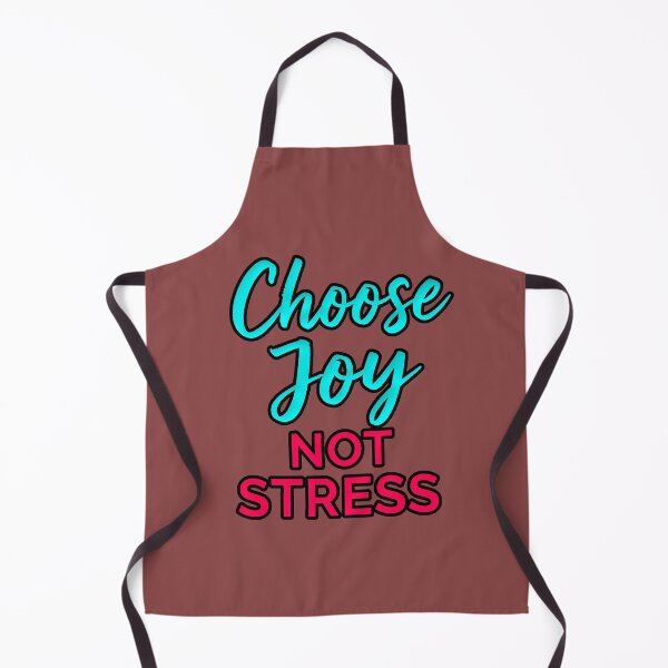 Item preview, Choose Joy Not Stress Positive Motivational Typography designed and sold by AstronautMerch.