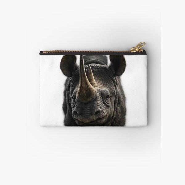 Item preview, Black Rhino Face  | Hyper Realistic Rhino Head Graphic Design for T-Shirt Print designed and sold by ArhaanFashions.