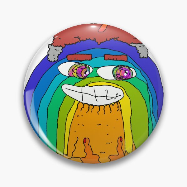 Item preview, Johnny Rainbow Wears a Wig | Original Cartoon Character designed and sold by D O V E   S H O P.