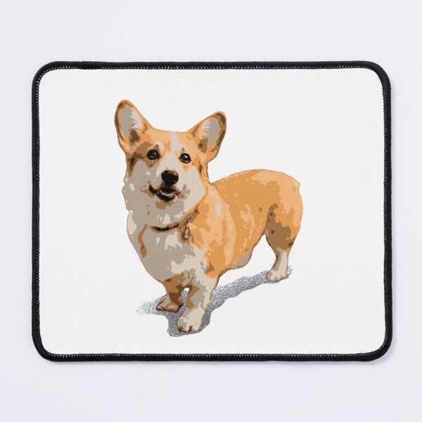 Item preview, Cute Pembroke Welsh Corgi Dog Pop Art Vector Illustration designed and sold by BrewChef.