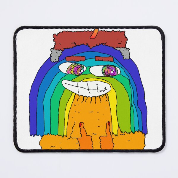 Item preview, Johnny Rainbow Wears a Wig | Original Cartoon Character designed and sold by D O V E   S H O P.