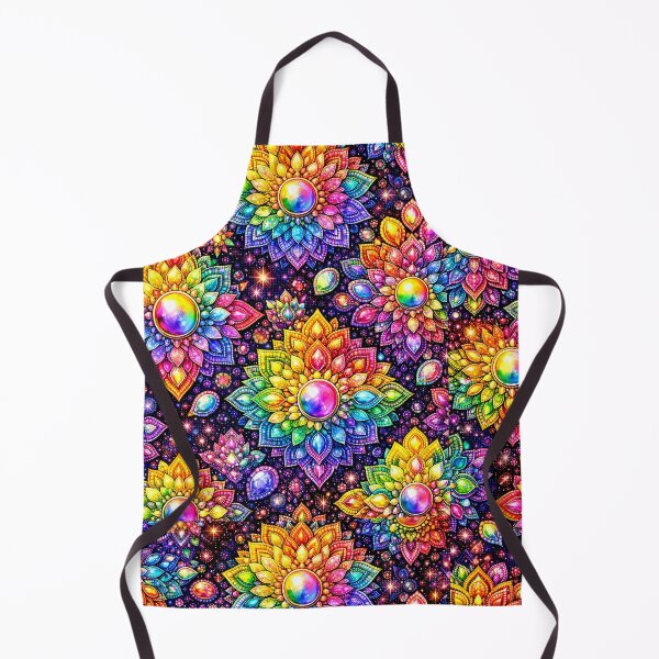 Item preview, Rainbow Gemstone Mandala Pattern Series  designed and sold by ElexisND.