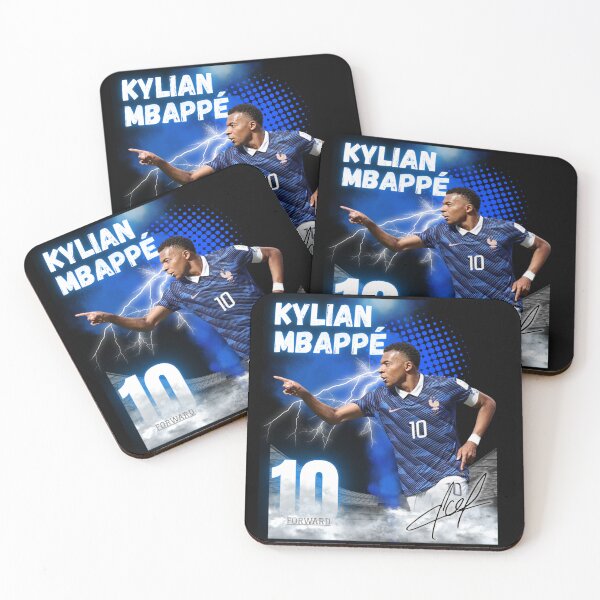 Item preview, Kylian Mbappe France Football Art designed and sold by WildPetal.