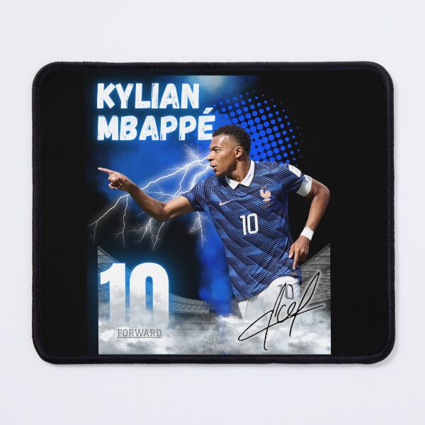 Item preview, Kylian Mbappe France Football Art designed and sold by WildPetal.