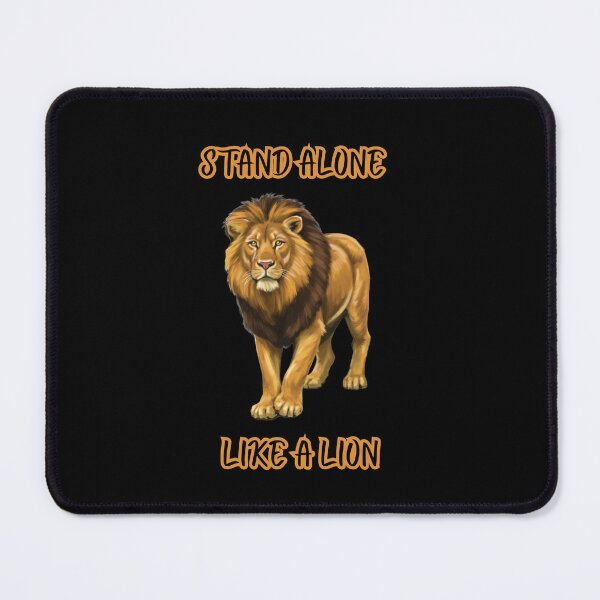 Item preview, Stand alone like a lion design  designed and sold by RJ Tees.