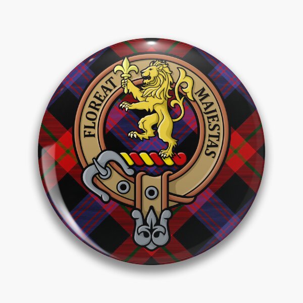 Item preview, Clan Brown Crest over Tartan designed and sold by sifis.