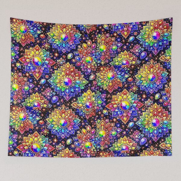 Item preview, Rainbow Gemstone Mandala Pattern Series (2) designed and sold by ElexisND.