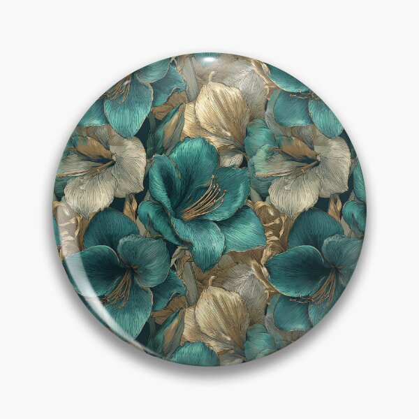 Item preview, Exotic Amaryllis Flower - Tropical Flower Pattern   - Holiday Gift Sets designed and sold by RoyalStarsPatts.