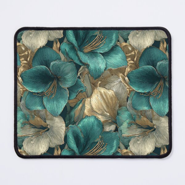 Item preview, Exotic Amaryllis Flower - Tropical Flower Pattern - Holiday Gift Sets designed and sold by RoyalStarsPatts.