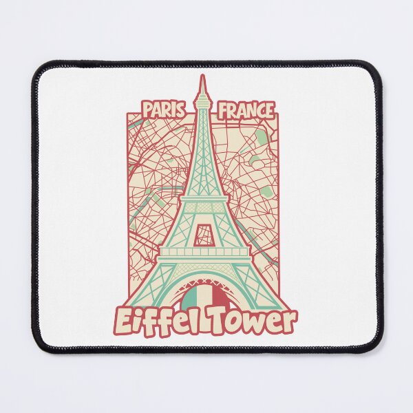 Item preview, Mapa de la Torre Eiffel de París, Francia, Monumento, Regalo de viaje, Recuerdo designed and sold by MapsByLeo.