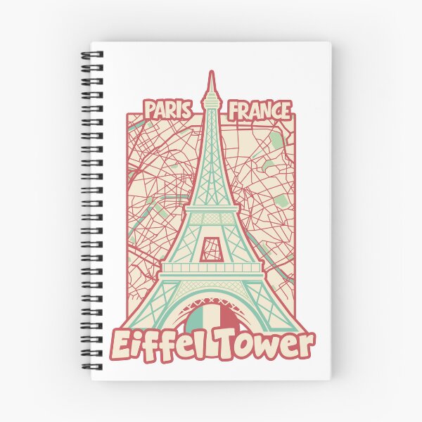 Item preview, Eiffel Tower Paris Map France Monument Travel Gift Souvenir designed and sold by MapsByLeo.