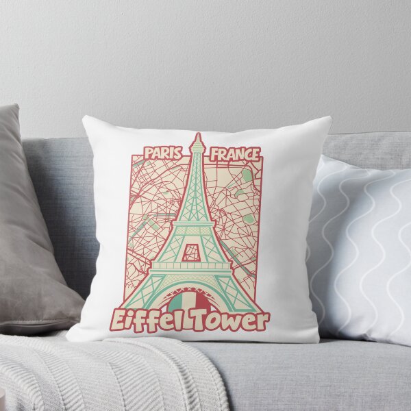 Item preview, Eiffel Tower Paris Map France Monument Travel Gift Souvenir designed and sold by MapsByLeo.