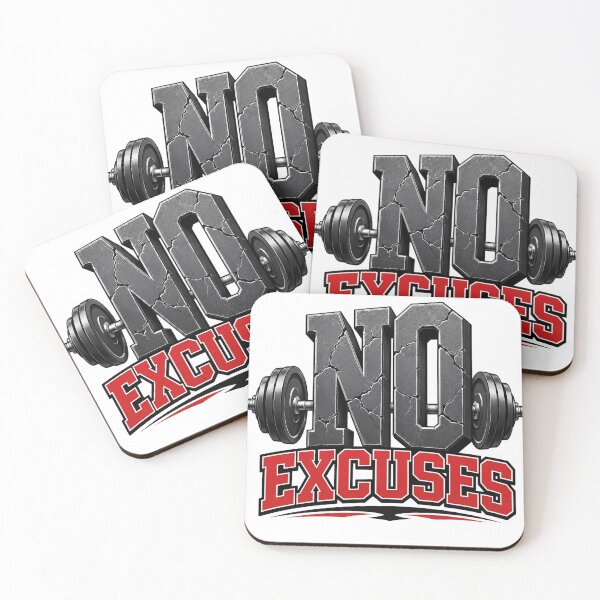 Item preview, No Excuses Gym Motivation Weightlifting Graphic designed and sold by the-dovlat.