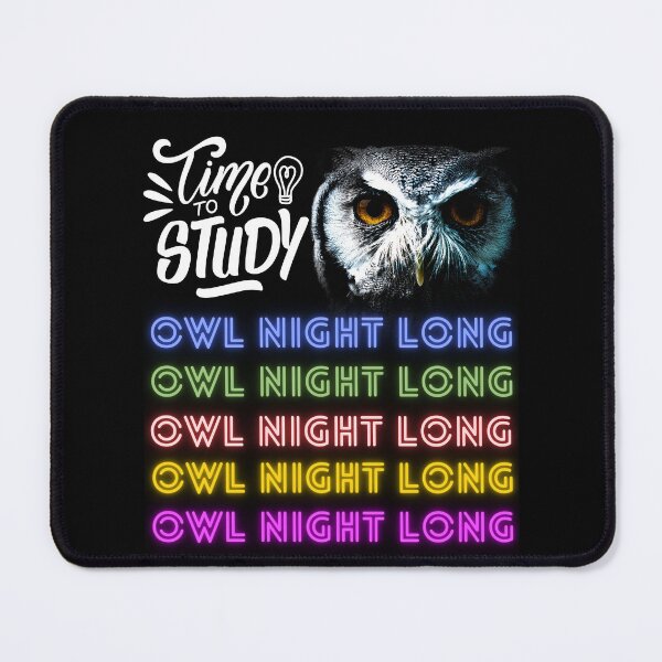 Item preview, Funny Owl T-Shirt College Student Night Owl Study Pun Exam Week Gift for Teacher Graduation designed and sold by E20STUDIO.