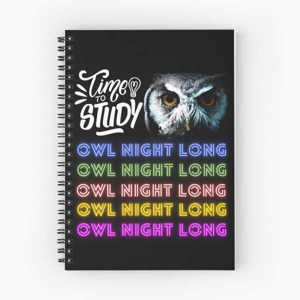 Item preview, Funny Owl T-Shirt College Student Night Owl Study Pun Exam Week Gift for Teacher Graduation designed and sold by E20STUDIO.