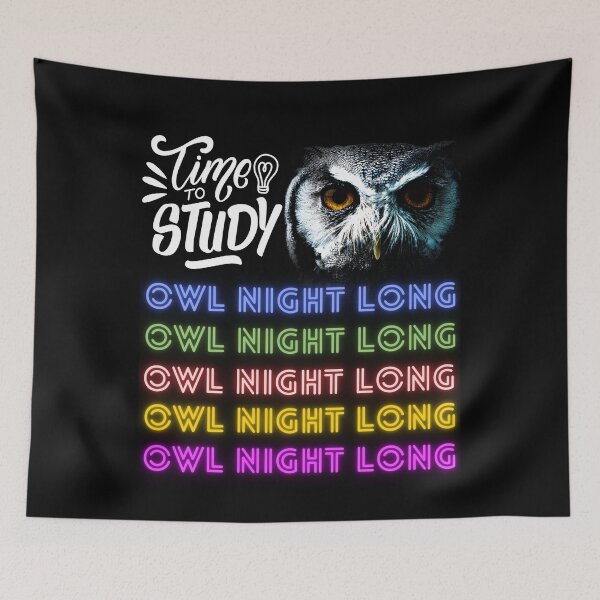 Item preview, Funny Owl T-Shirt College Student Night Owl Study Pun Exam Week Gift for Teacher Graduation designed and sold by E20STUDIO.