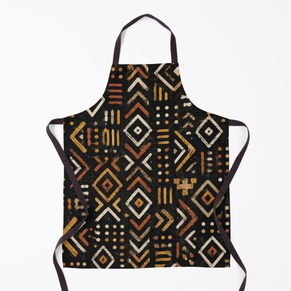 Aperçu de l'œuvre African Mudcloth Inspired Seamless Geometric Pattern créée et vendue par vladvin.