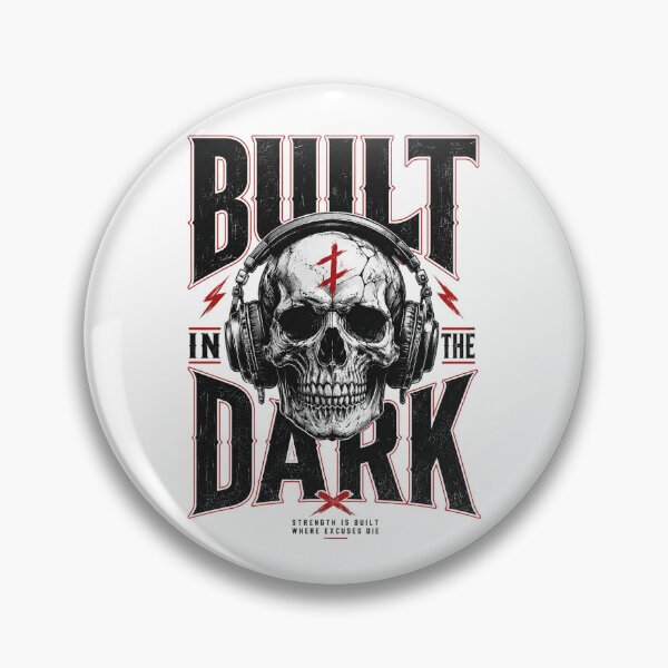 Item preview, Built In The Dark Discipline Strength Motivation Graphic designed and sold by the-dovlat.