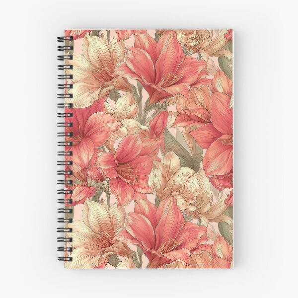 Item preview, Cute Amaryllis Flower - Hawaiian Flower Pattern   - Housewarming Gifts designed and sold by RoyalStarsPatts.