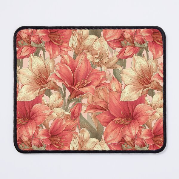 Item preview, Cute Amaryllis Flower - Hawaiian Flower Pattern   - Housewarming Gifts designed and sold by RoyalStarsPatts.