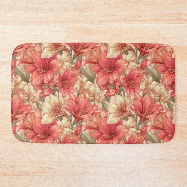 Item preview, Cute Amaryllis Flower - Hawaiian Flower Pattern   - Housewarming Gifts designed and sold by RoyalStarsPatts.