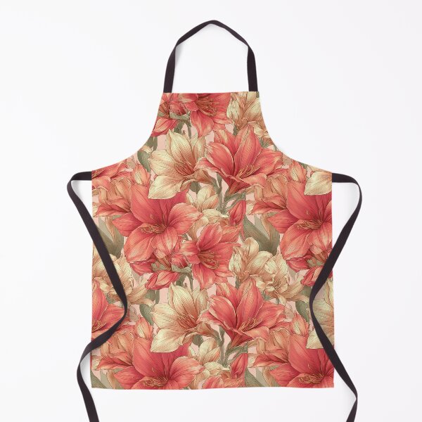 Item preview, Cute Amaryllis Flower - Hawaiian Flower Pattern   - Housewarming Gifts designed and sold by RoyalStarsPatts.