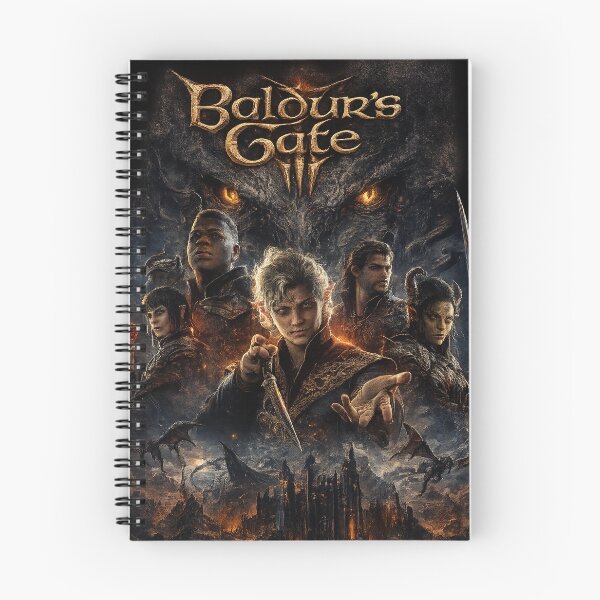 Item preview, Baldur's Gate 3 Epic Fantasy RPG Gaming Poster | BG3 Fan Art Design designed and sold by NBT-NOVA.