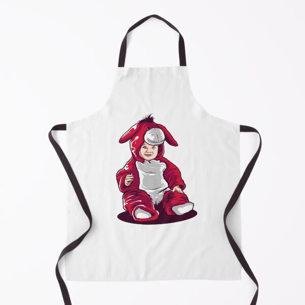 Item preview, Cute Baby in Red Donkey Onesie Costume Vector Art designed and sold by BrewChef.
