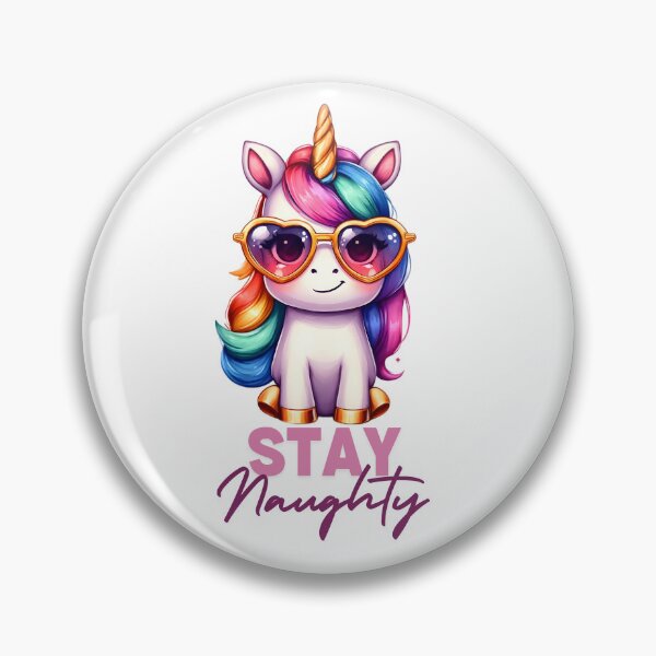 Item preview, Stay Naughty Unicorn designed and sold by DoveCKing-Books.