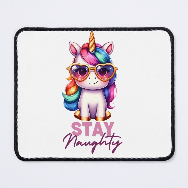 Item preview, Stay Naughty Unicorn designed and sold by DoveCKing-Books.