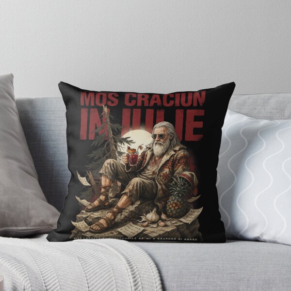 Item preview, Moș Crăciun In Iulie – Romanian Santa Christmas in July Funny Dark Folklore Shirt Romania Gift V1 designed and sold by DarylWelsh2024.