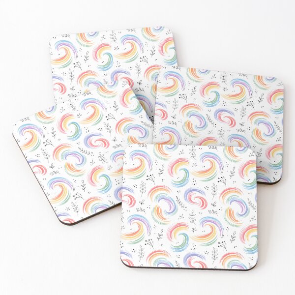 Item preview, Rainbow swirl Pattern june 2026 rainbow Series  designed and sold by Dreamweaver Mandalas.