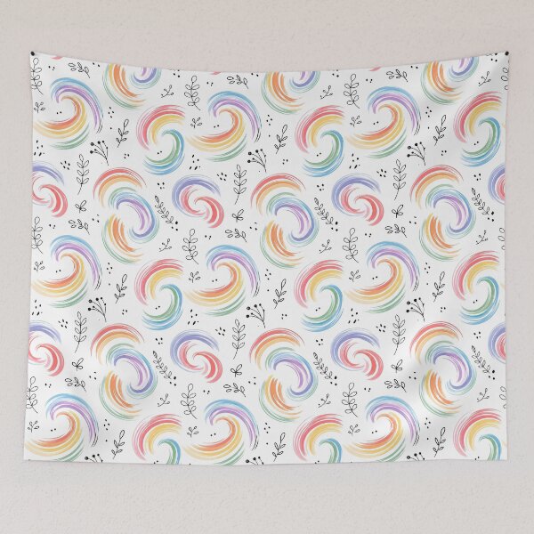 Item preview, Rainbow swirl Pattern june 2026 rainbow Series  designed and sold by ElexisND.