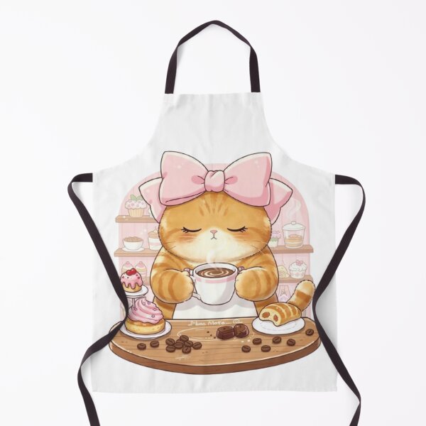Item preview, Cozy Coffee Break Cat designed and sold by Moody Vibes Studio.
