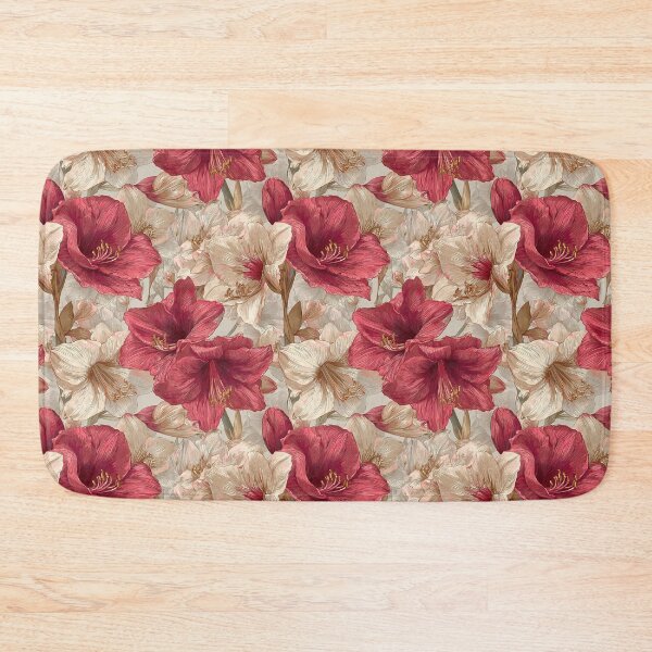 Item preview, Unique Amaryllis Texture  - Retro Flower Floral   - Moms Day Gifts designed and sold by RoyalStarsPatts.