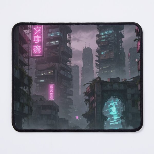 Item preview, Cyberpunk Dystopian Ruined City Street designed and sold by Pioneer Spirit Market.