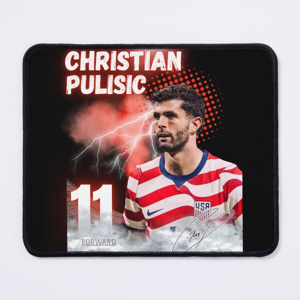 Item preview, Christian Pulisic Captain America USMNT Soccer Player Art Design designed and sold by WildPetal.