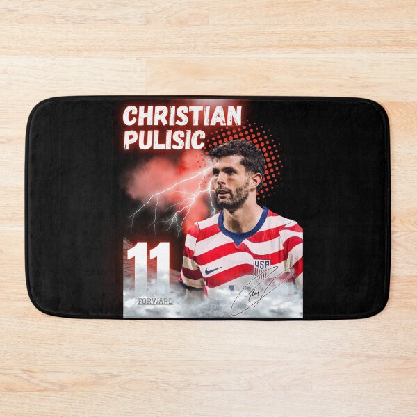 Item preview, Christian Pulisic Captain America USMNT Soccer Player Art Design designed and sold by WildPetal.