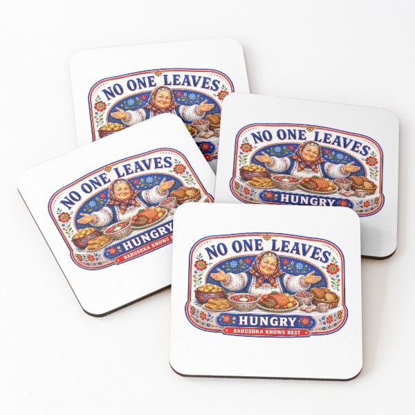 Item preview, Babushka Knows Best – No One Leaves Hungry designed and sold by Soft Panic Studio.