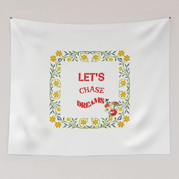 Item preview, Let's chase dreams designed and sold by SanjanaArtistic.