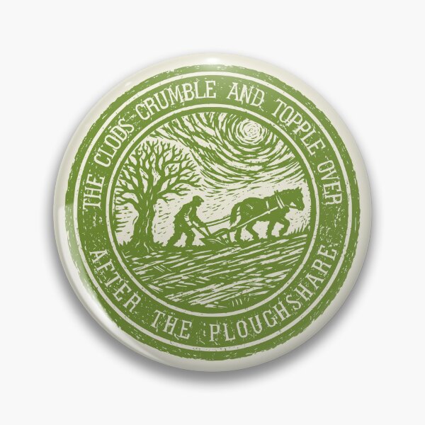 Item preview, Edward Thomas - Ploughman - British Countryside Linocut designed and sold by sirglennbo.