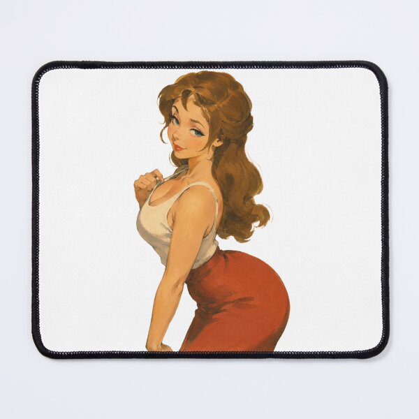 Item preview, Jungle Beauty Pinup – Tarzan Inspired Vintage Romance Art designed and sold by Cosplayvintage.