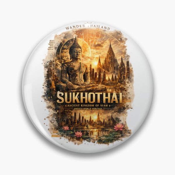 Item preview, Wander Thailand ,SukhoThai the dawn of Ancient Kingdom Thailand unesco world heritage,brafdesign  designed and sold by Brafdesign.