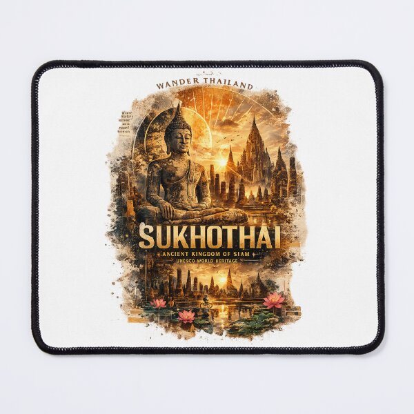 Item preview, Wander Thailand ,SukhoThai the dawn of Ancient Kingdom Thailand unesco world heritage,brafdesign  designed and sold by Brafdesign.